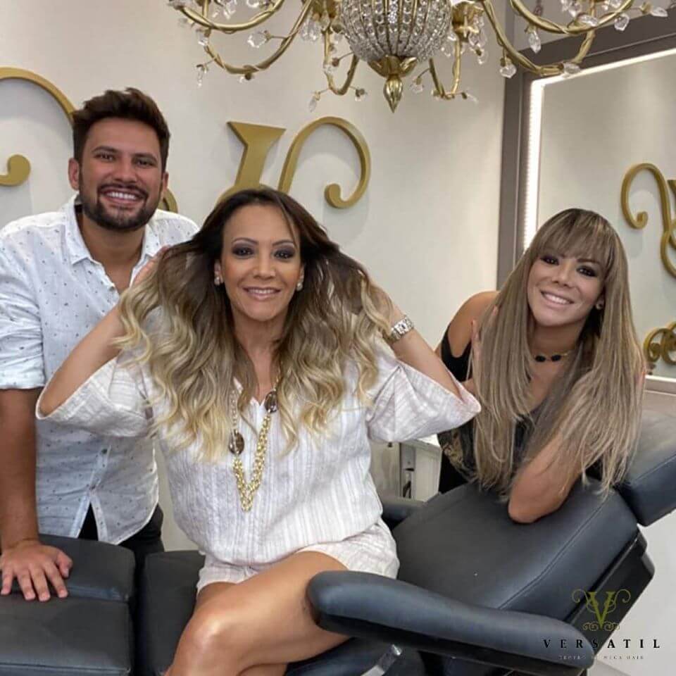 Atendimento personalizado no Salão de Megahair em Curitiba