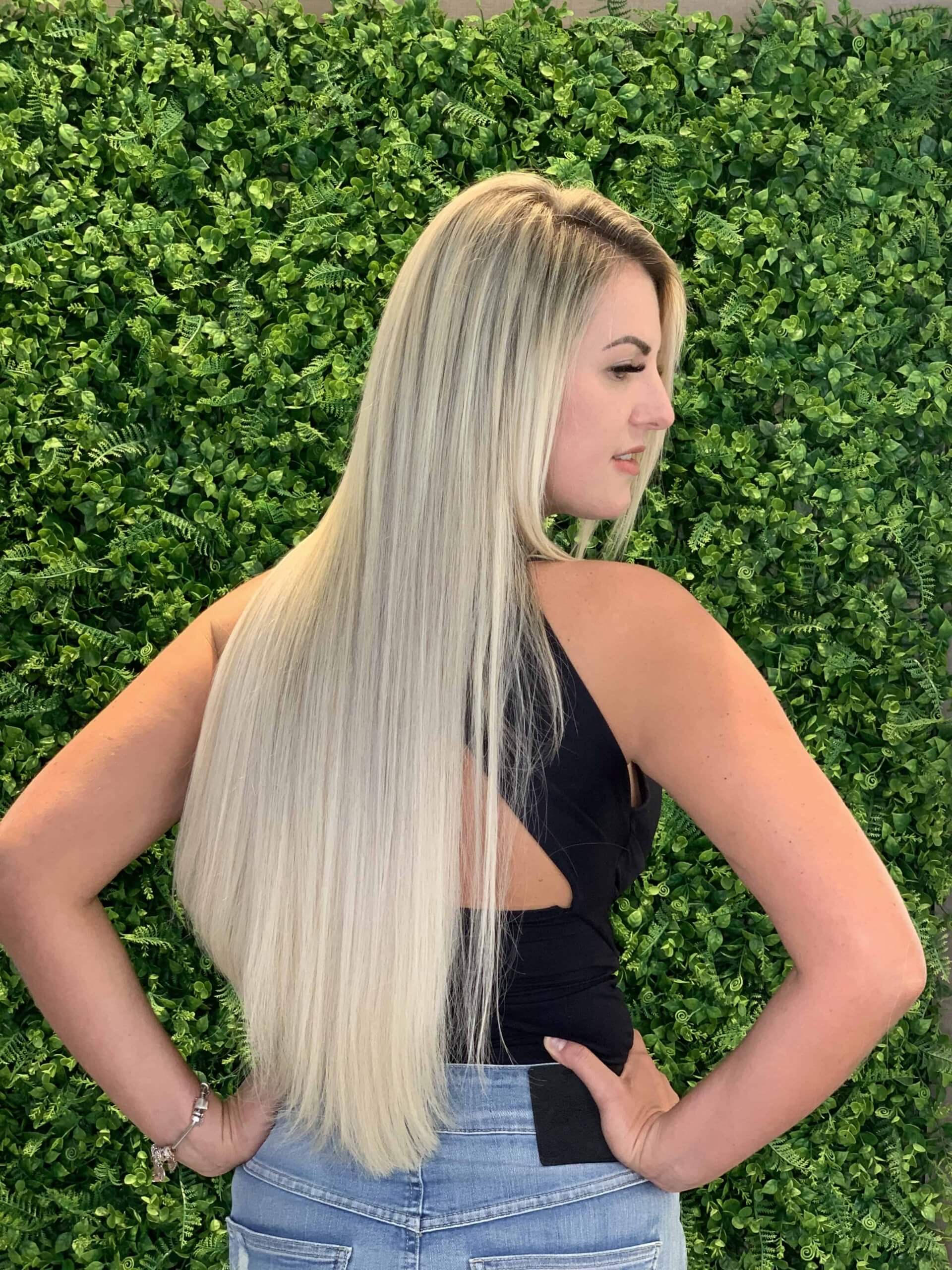 Mega Hair Loiro perfeito