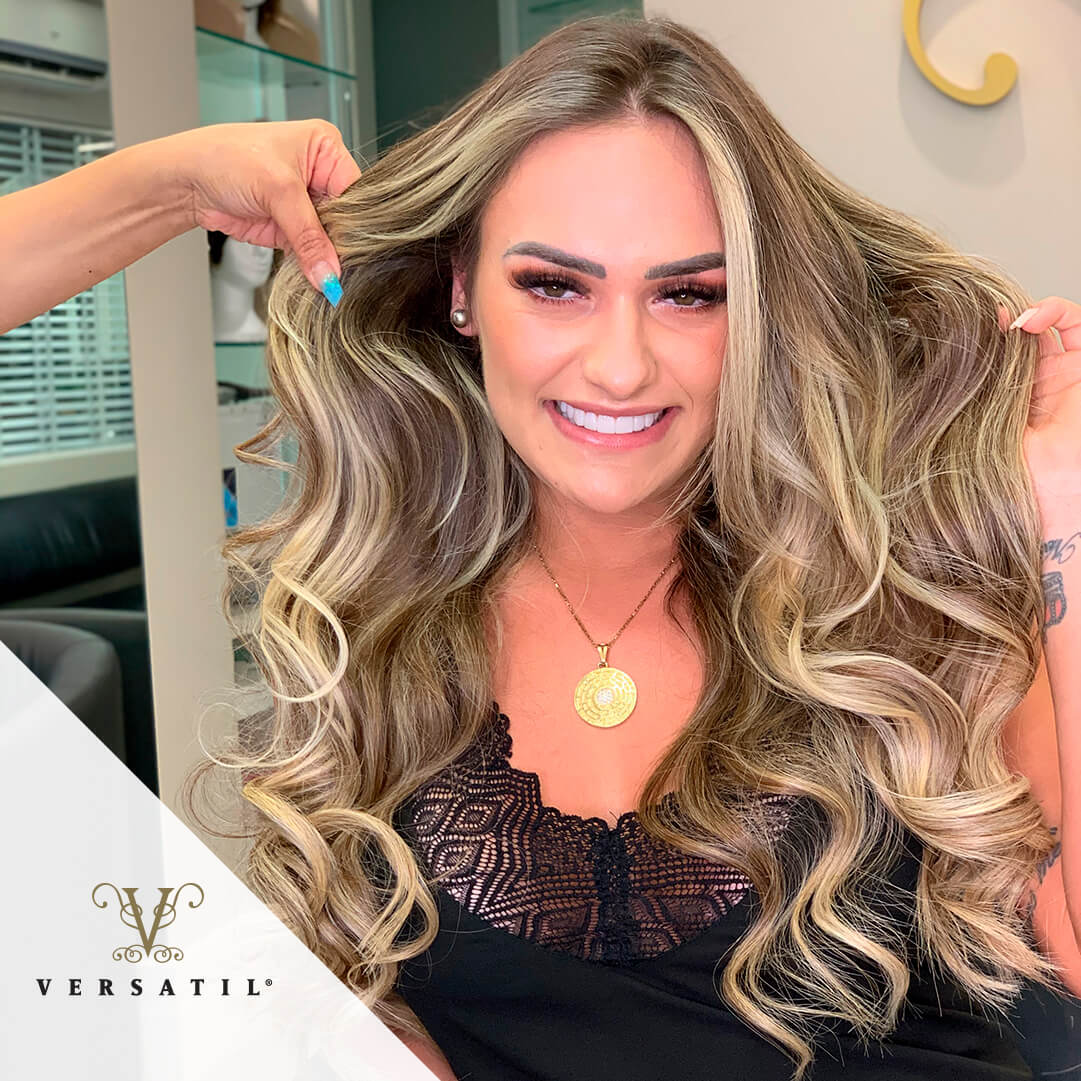 Mega Hair de telinha com micro cápsula de queratina