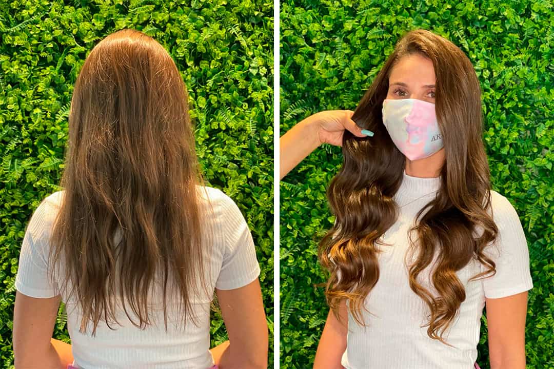 Mega Hair Loiro Natural
