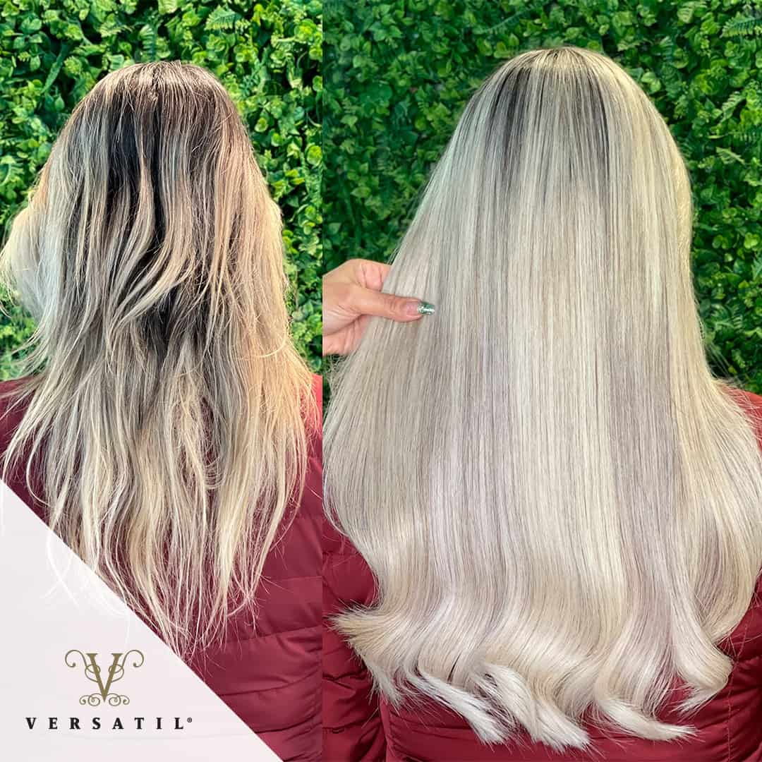 Mega Hair com mechas