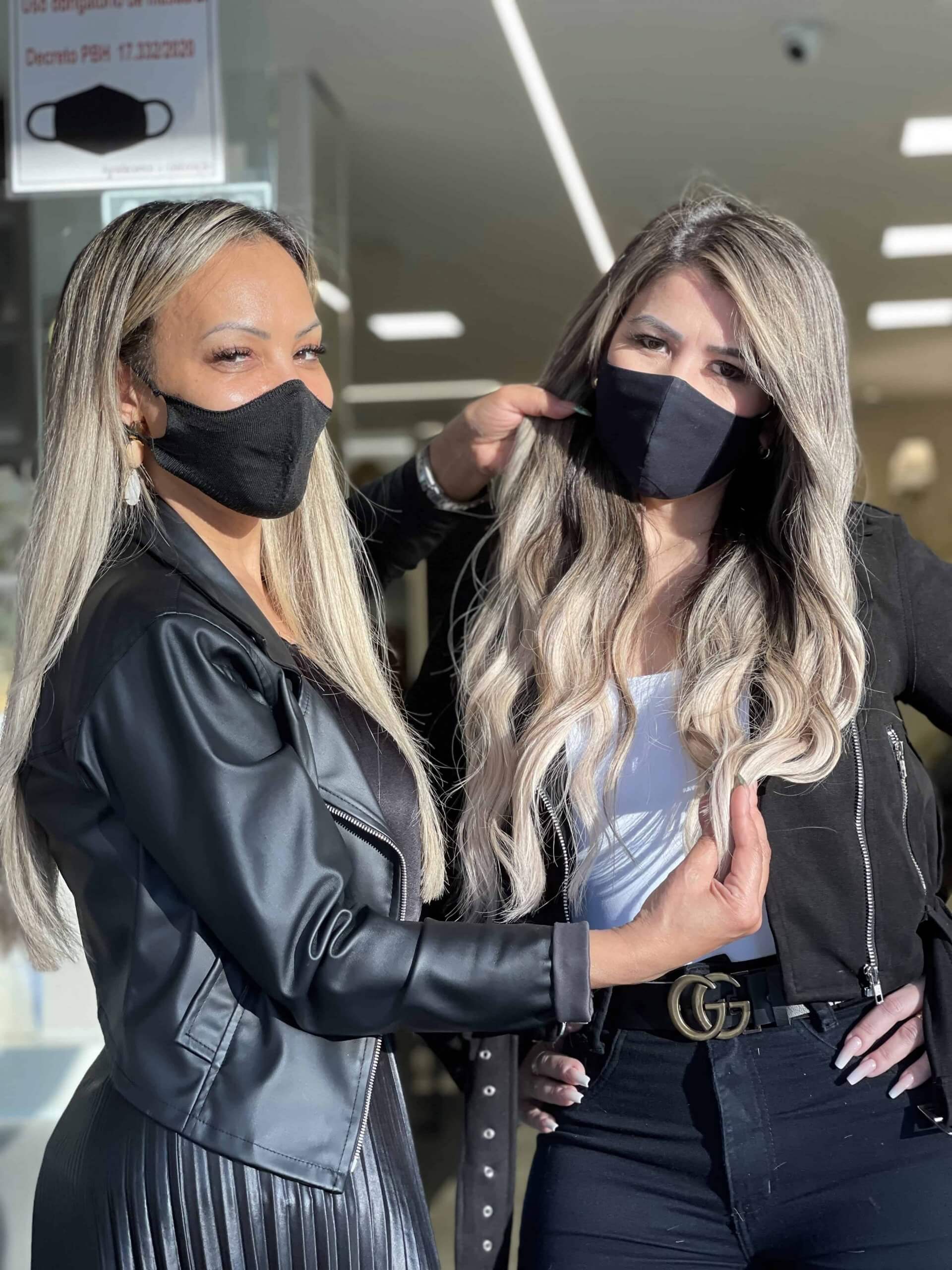 O mega hair quando trabalhado da maneira correta fica imperceptível!